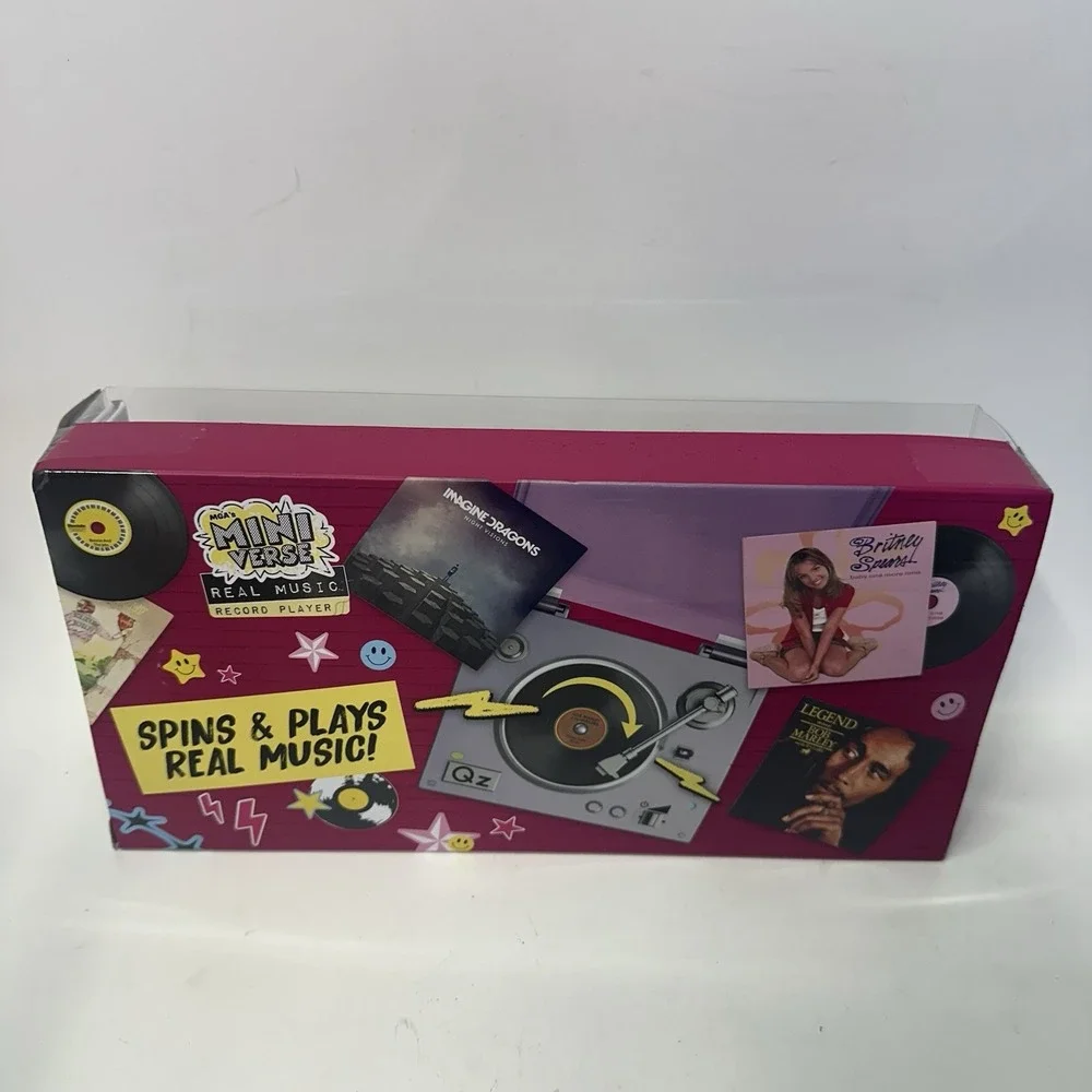 Mini verse real music record player new MGA's vinyl working